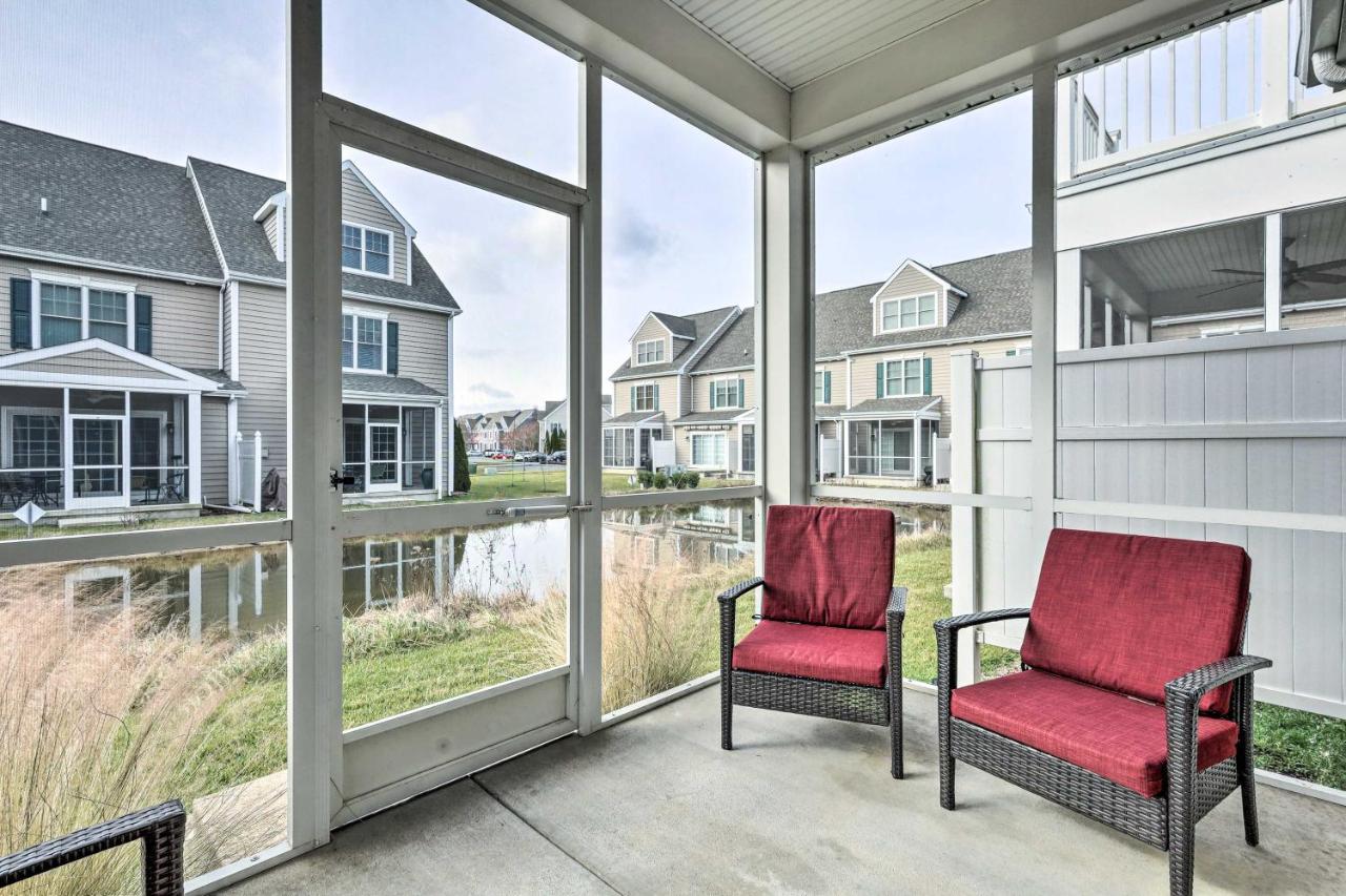 Rehoboth Beach Townhome With Porch And Pool Access Экстерьер фото
