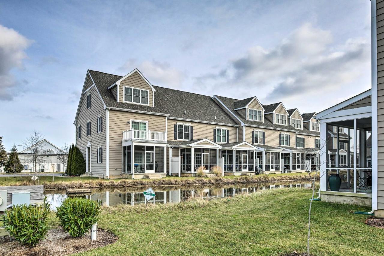 Rehoboth Beach Townhome With Porch And Pool Access Экстерьер фото